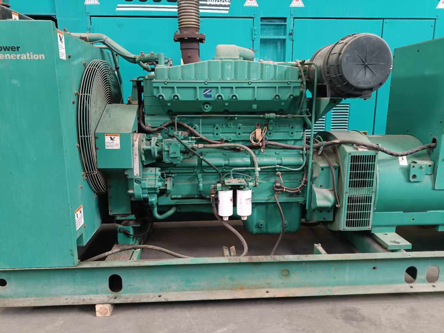 泸水过载会对 600kW 柴油发电机组造成哪些损害？